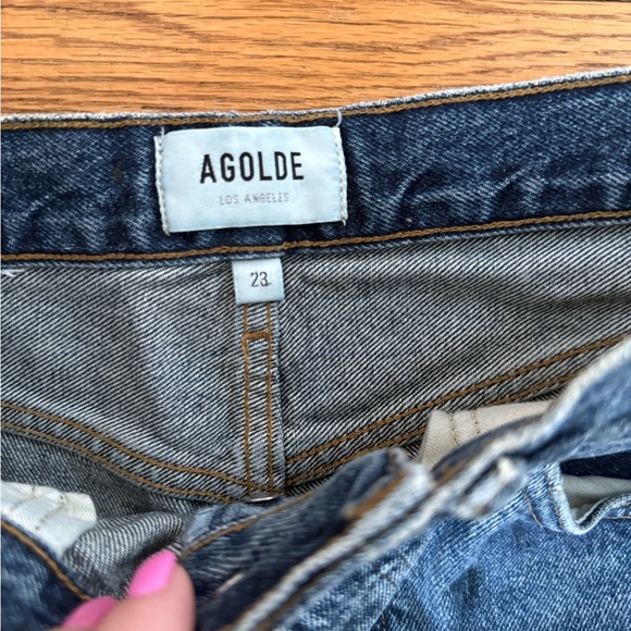Agolde Fran Straight Leg Jeans - Size 23 - Picture 2 of 4